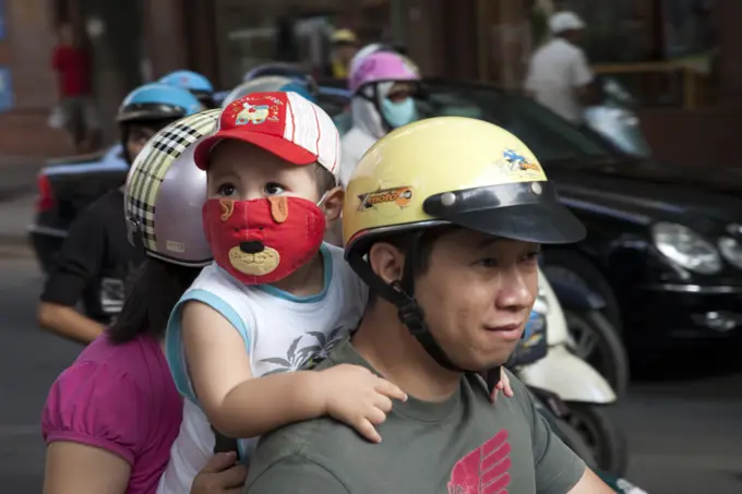 Vietnam,Vietnam,Ho Chi Minh City,Motorbike Traffic