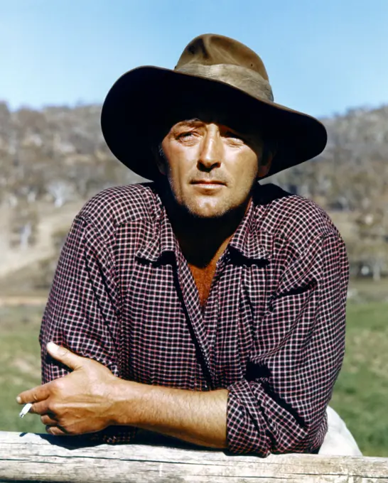 Robert Mitchum , The Sundowners , 1960 directed by Fred Zinnemann (Warner Bros. Pictures)