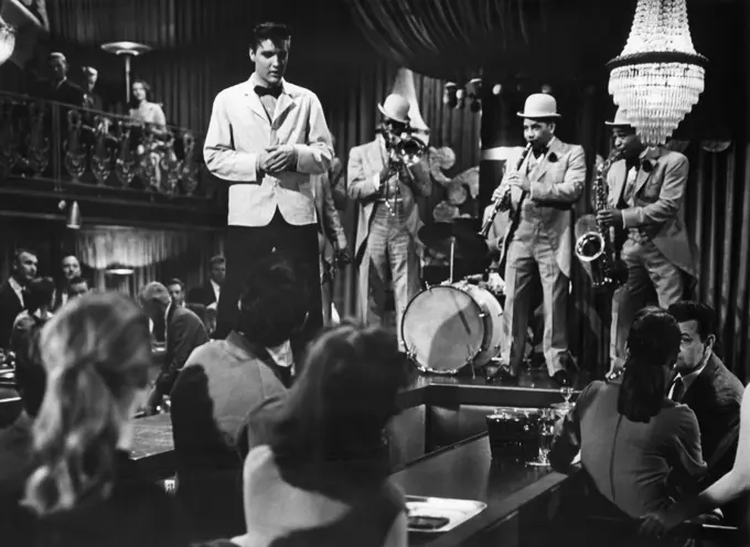 Elvis Presley, King Creole, 1958 directed by Michael Curtiz (Paramount Pictures)