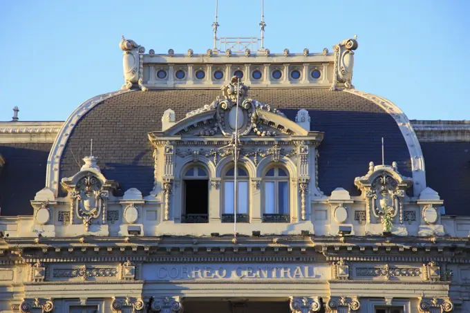 Chile, Santiago, Correo Central, Post Office,