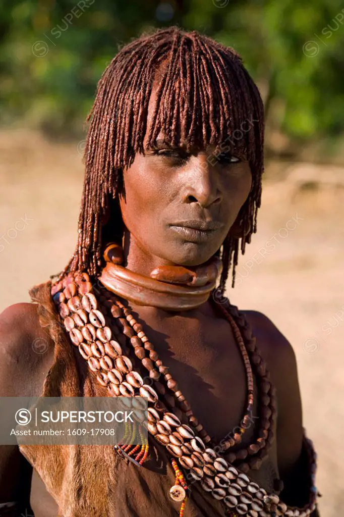 Hamer Woman, Hamer Tribe, Lower Omo Valley, Southern Ethiopia