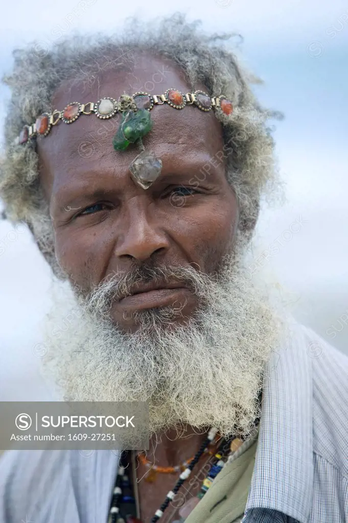 Portrait of a man, Caye Caulker, Belize