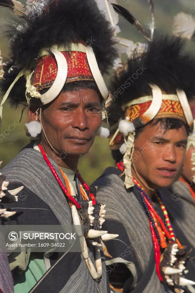 Myanmar Burma, Sagaing Region, Lahe village, Naga New Year Festival, Naga tribal groups