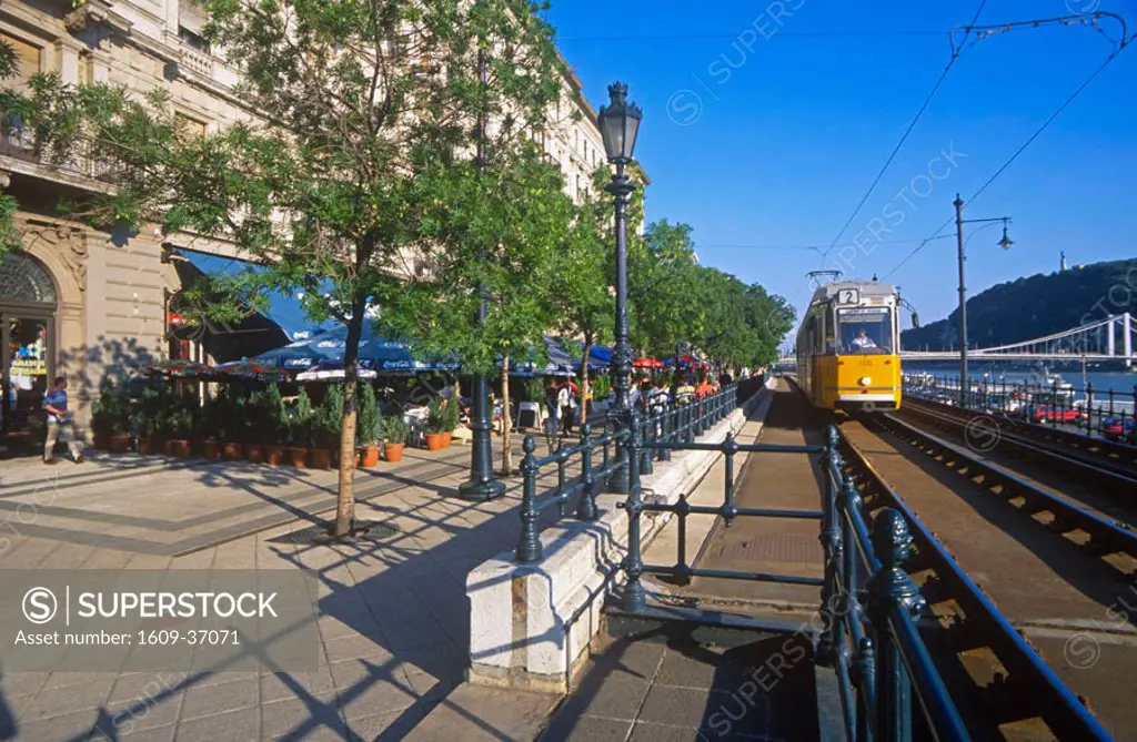 Belgrad Rakpart, Pest, Budapest, Hungary