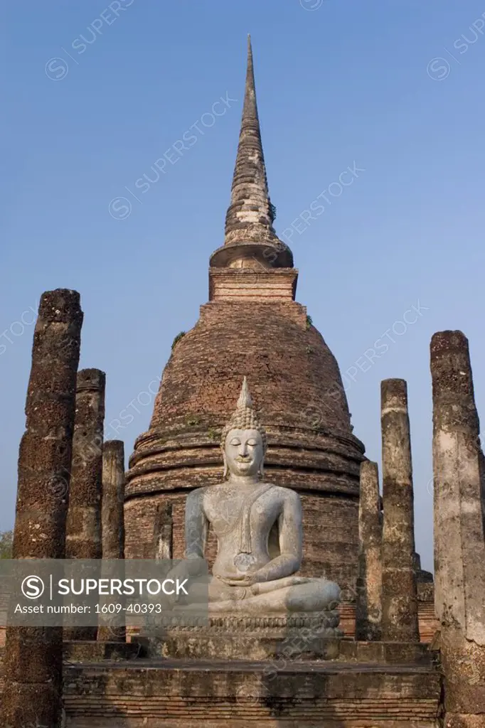 Wat Sra Si/ Wat Sa Si, Sukhothai Historical Park, Sukhothai, Thailand