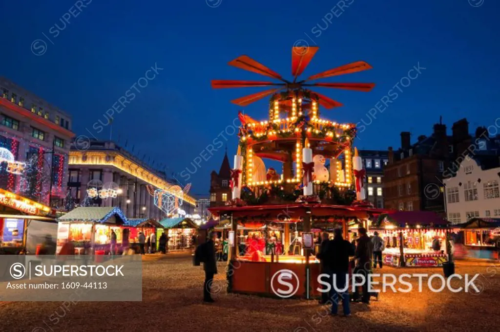 UK, England, London, Oxford Street, Christmas Market