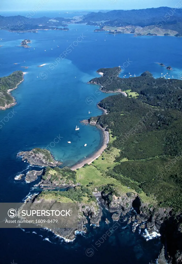 Moturua Island, Bay of Islands, Northland, New Zealand