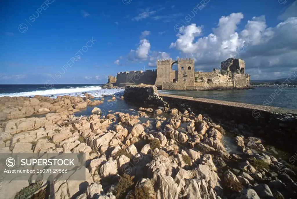 Castle, Methoni, Peloponnese, Greece