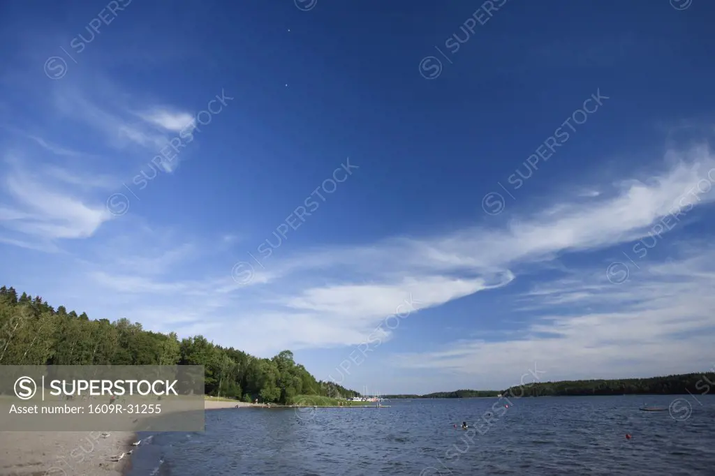 Hasselby Strand Beach, Stockholm Archipelago, Stockholm, Sweden