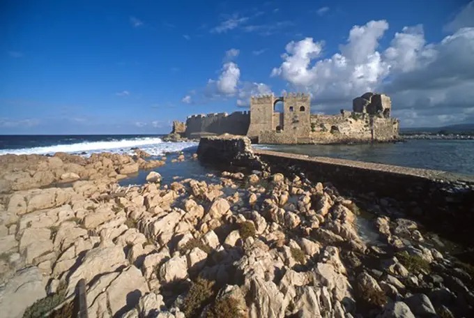 Castle, Methoni, Peloponnese, Greece