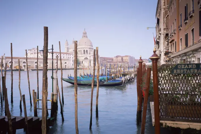 Santa Maria Della Salute & Grand Canal, Venice, Italy