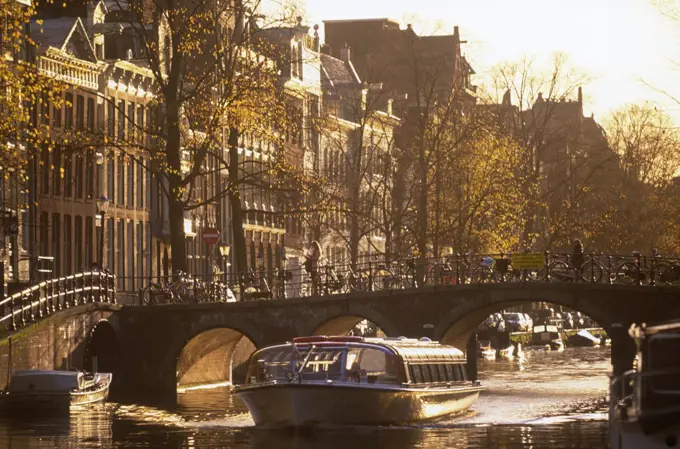 Canal, Amsterdam, Holland