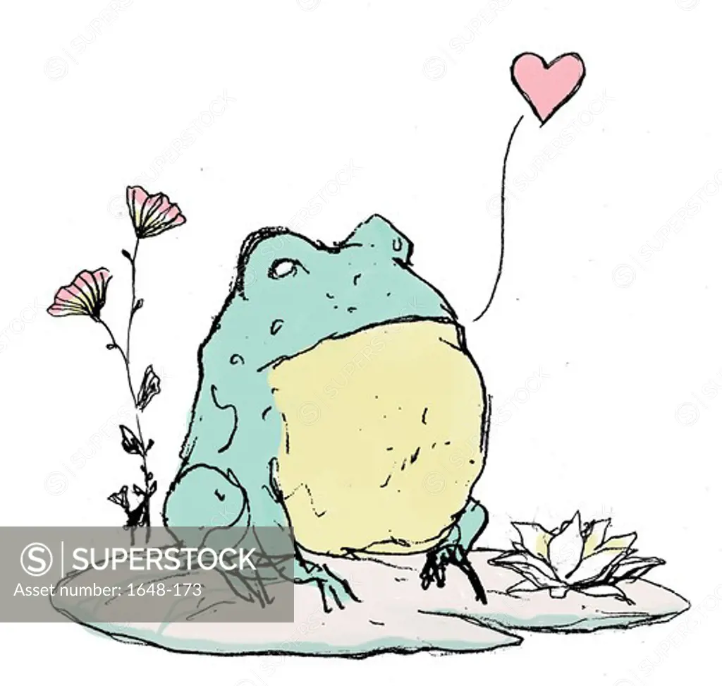 Valentine Frog