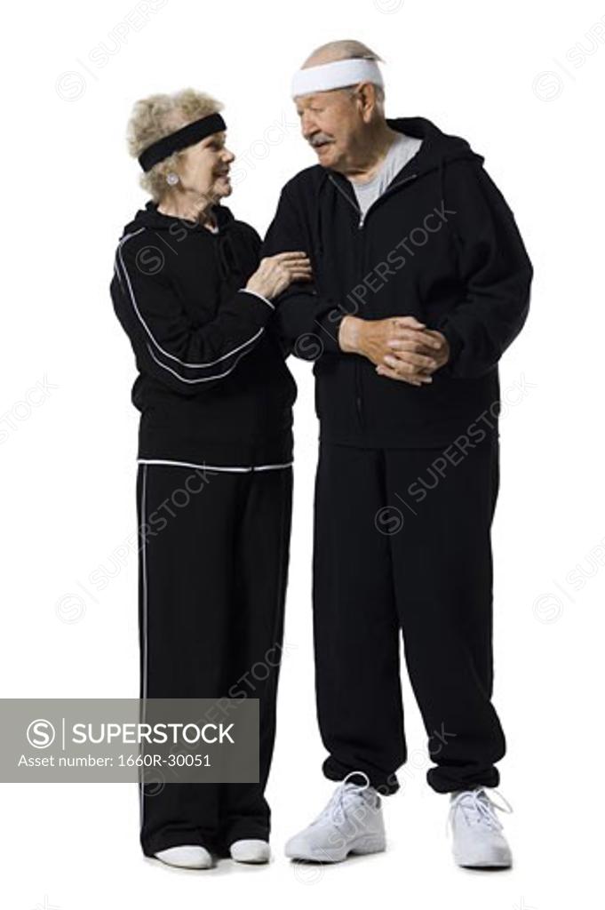 Couple track suits