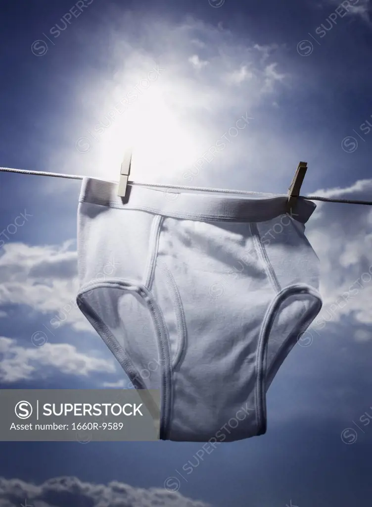 Men`s Clean Underwear Hanging Stock Photo - Image of hanging