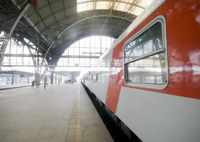 Train station platform