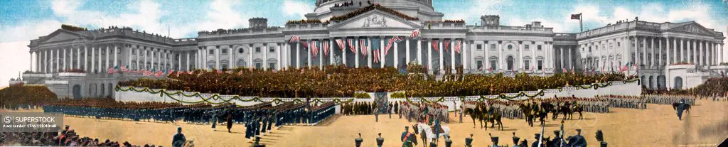 Inauguration of the President Theodore Roosevelt 1905.