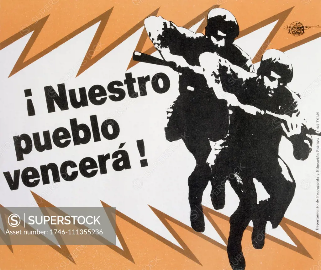 Sandinista National Liberation Front (FSLN) propaganda poster in Nicaragua. The party was named after Augusto CA©sar Sandino, who led the Nicaraguan resistance against the United States occupation of Nicaragua in the 1930s. The FSLN overthrew Anastasio Somoza in 1979, ending the Somoza dynasty, and established a revolutionary government in its place. Following their seizure of power, the Sandinistas ruled Nicaragua from 1979 to 1990, first as part of a Junta of National Reconstruction.