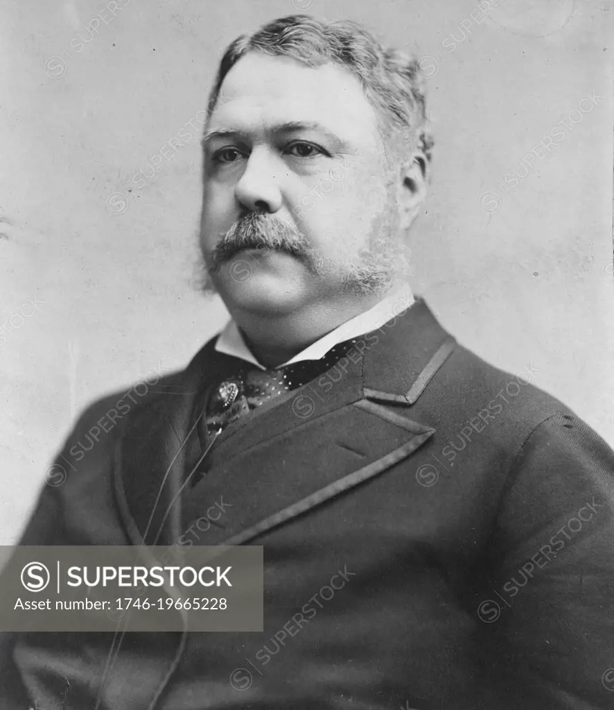 Chester Alan Arthur (October 5, 1829  November 18, 1886) served as the 21st President of the United States (1881-1885). Arthur was a member of the Republican Party and worked as a lawyer before becoming the 20th Vice President under James Garfield. Although Garfield was mortally wounded by Charles J. Guiteau on July 2, 1881, he did not die until September 19 of that year, at which time Arthur was sworn in as president, serving until March 4, 1885.