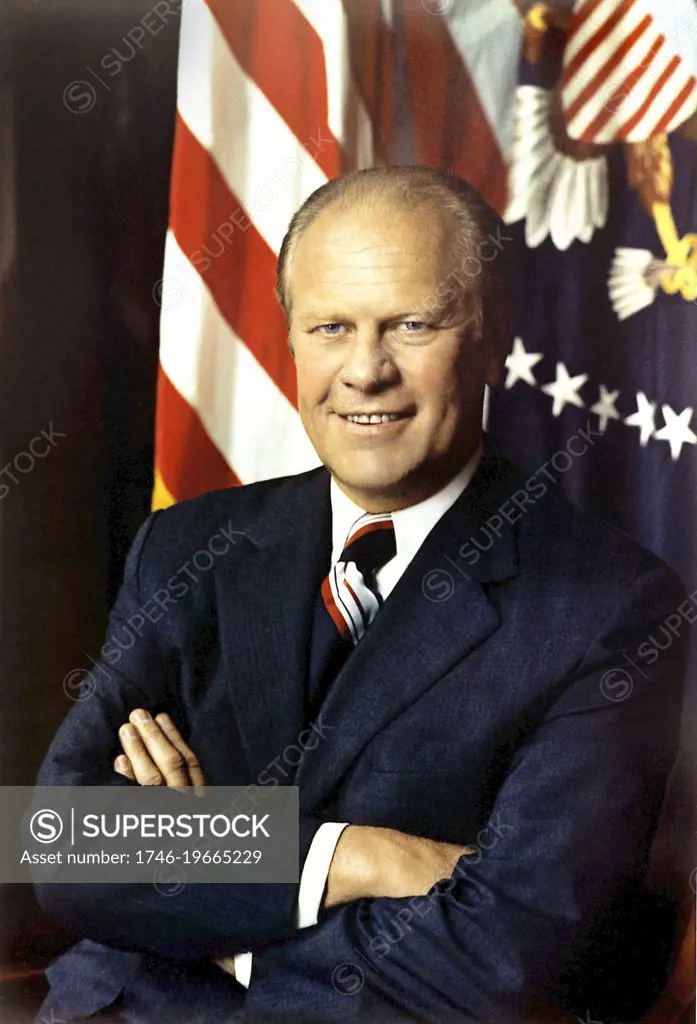 Gerald Rudolph Ford, Jr. (born Leslie Lynch King, Jr.; July 14, 1913  December 26, 2006) was the 38th President of the United States, serving from 1974 to 1977, and the 40th Vice President of the United States serving from 1973 to 1974.