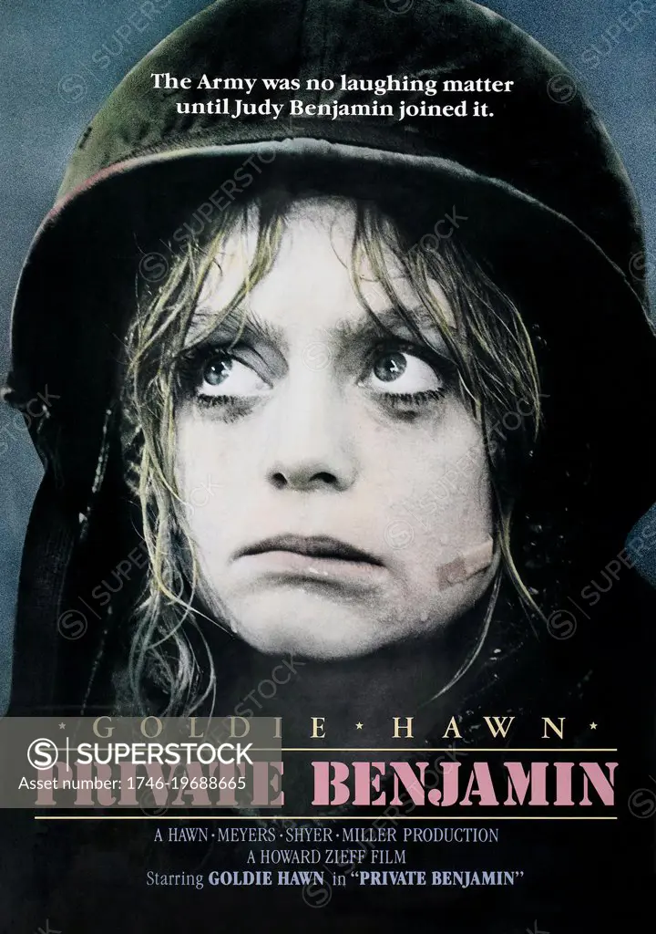 Private Benjamin', 1980 American comedy film starring Goldie Hawn.