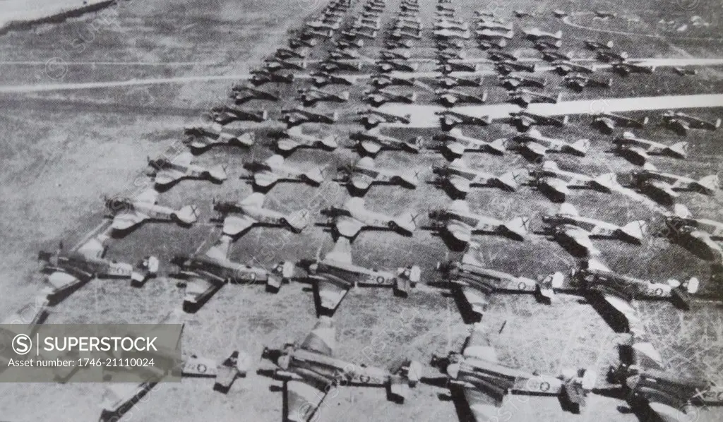 Nationalist Barajas 456 aircraft during the Spanish Civil War