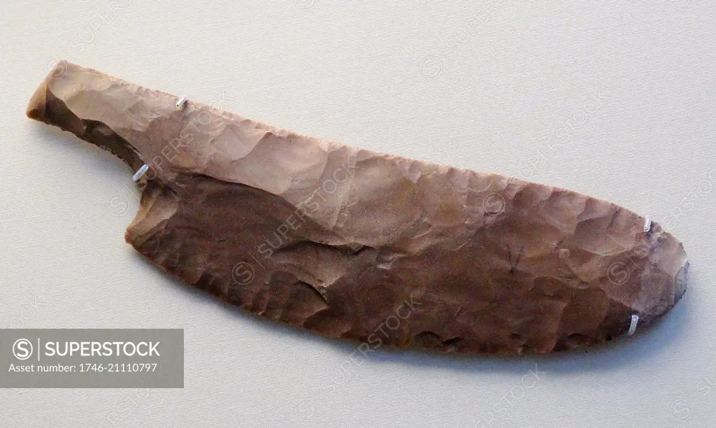 Flint knife from the Tomb of Khasekhemwy, Second Dynasty, Abydos. Khasekhemwy (ca. 2690 BC; sometimes spelled Khasekhemui) was the final king of the Second dynasty of Egypt. Little is known of Khasekhemwy, other than that he led several significant military campaigns and built several monuments