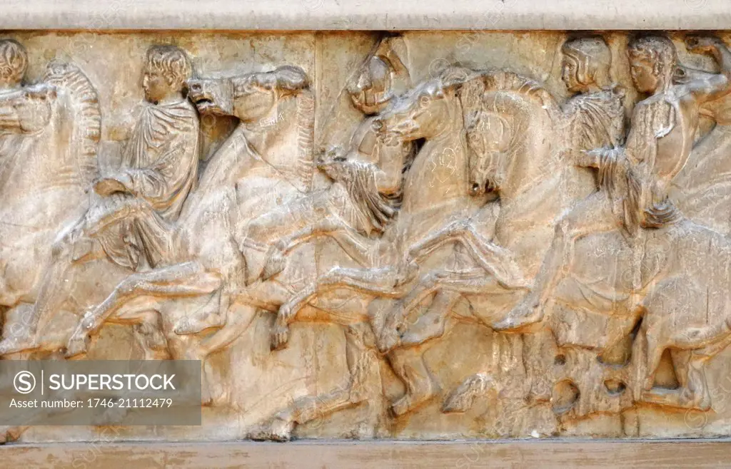 Frieze of the Parthenon dated 432 BC