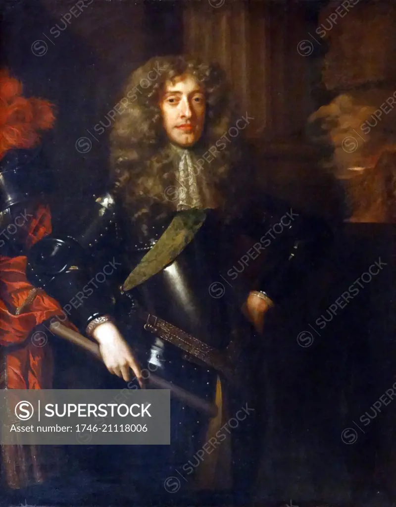 Portrait of King James II (1633-1701) King of England and Ireland as James II and King of Scotland as James VII. Dated 17th Century