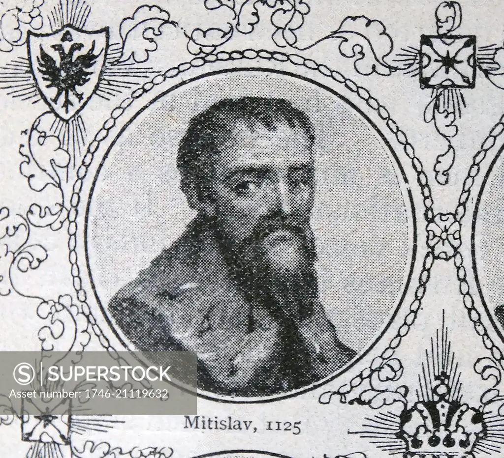 Mstislav I Vladimirovich the Great (1076 ñ 1132) Grand Prince of Kiev (1125ñ1132),