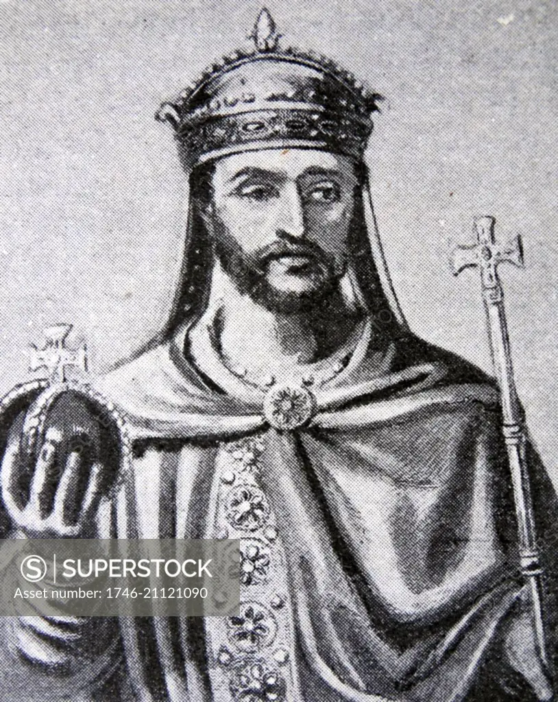 Louis the Pious (778 ñ 840); the Fair; King of Aquitaine from 781. He was also King of the Franks and co-Emperor (as Louis I) with his father; Charlemagne; of the Holy Roman Empire from 813