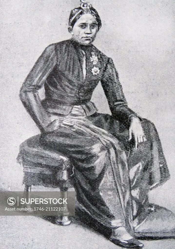 Hamengkubuwono VI (also spelled Hamengkubuwana VI, 1821 - 1877) was the sixth sultan of Yogyakarta, (in modern-day Indonesia)reigning from 1855 to 1877