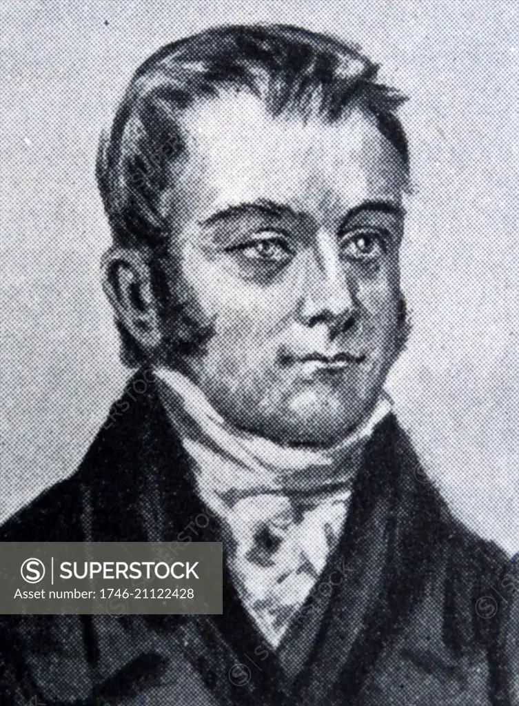 Thomas Henty (1775-1839), prominent Australian pioneer at the beginning of the 19th Century, and founded Victoria, Australia.