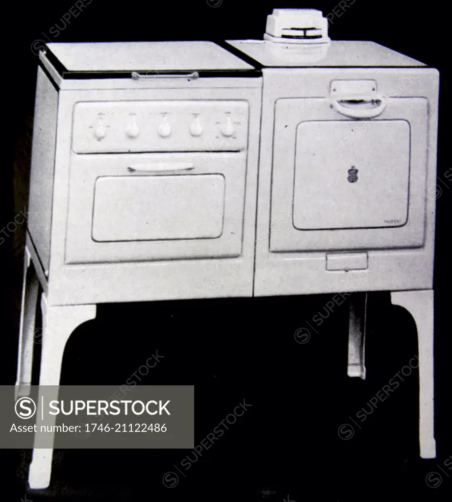 Moffat double electric cooker 1948 British