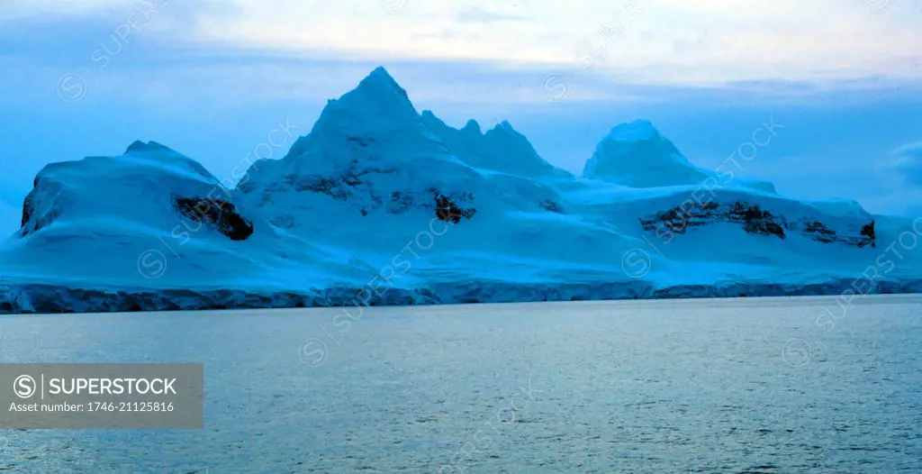 Cruising back to Punta Arenas, Chile, from Palmer Station by Michael Van Woert. Dated 20th Century