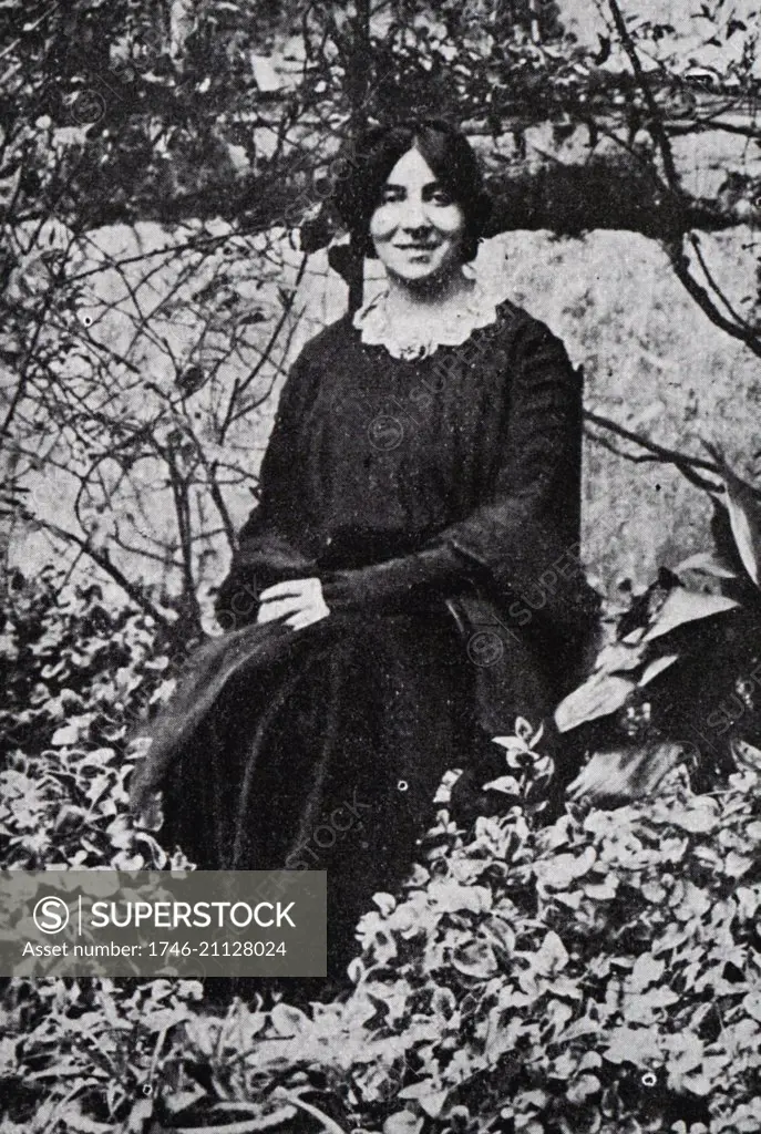 Photographic portrait of Wanda Landowska (1879-1959) a Polish-French harpsichordist. Dated 20th Century