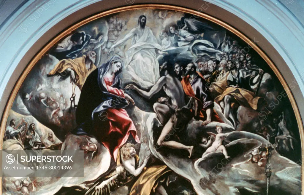  'The Burial of Count Orgaz' (detail), 1586-1588 Artist: El Greco. El Greco(1541-1614) was a Greek painter, sculptor and architect of the Spanish Renaissance.