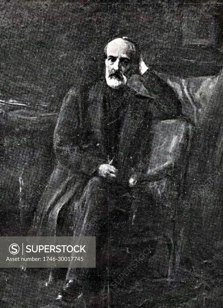 Giuseppe Mazzini (1805 - 1872) Italian politician, journalist, and