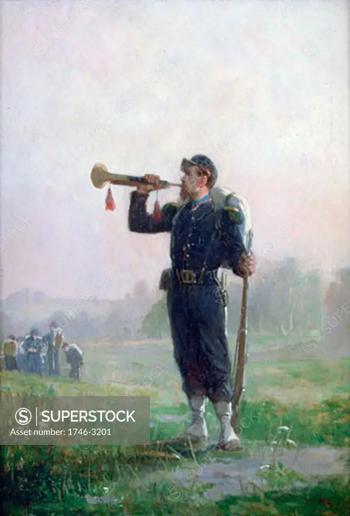 The Bugle, Paul Alexandre Protais, (1826-1890/French)