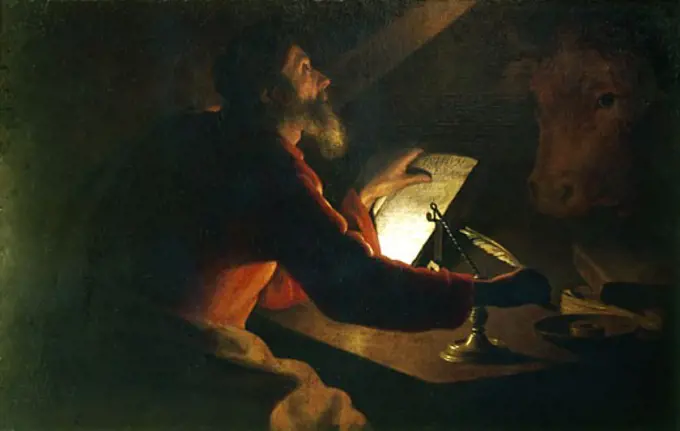 G. DE LA TOUR. St. Joseph the Carpenter. Musee de Beaux Arts, Besancon