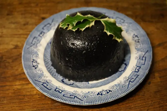 Christmas pudding is a type of pudding traditionally served as part of the Christmas dinner in Britain