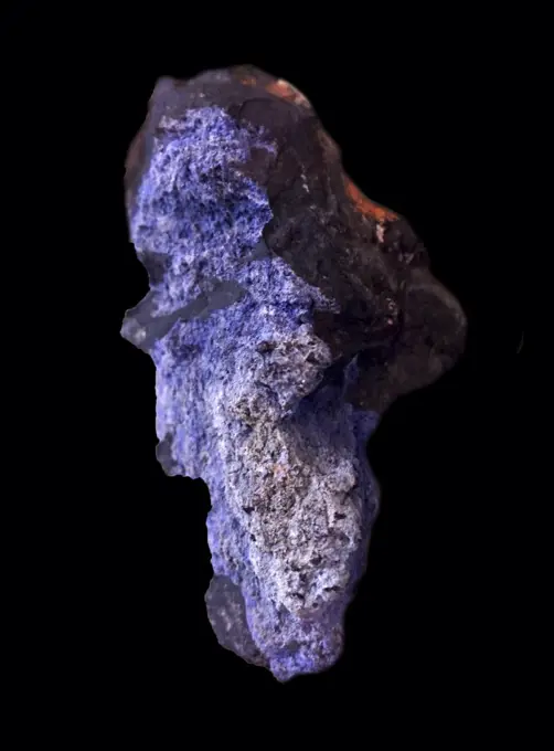 A sample of Phosphosiderite, an iron phosphate mineral. Dated 20th Century