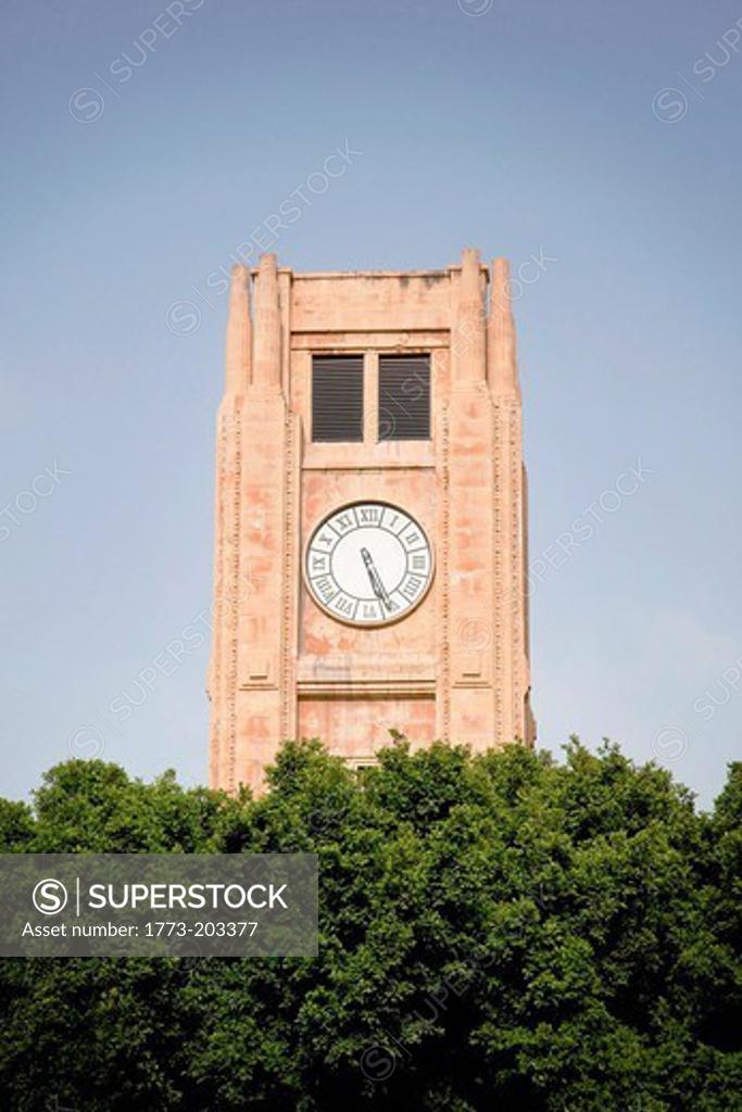 The Rolex clock in the Clocktower at Place d Etoile Nejmeh Square