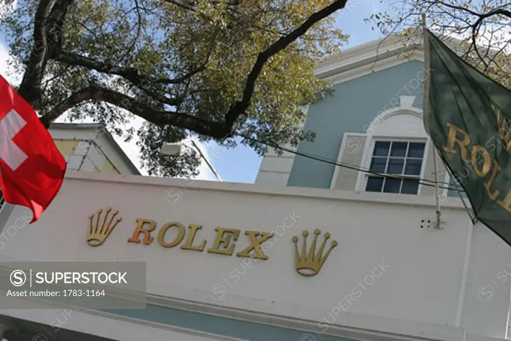 Rolex store Nassaau Bahamas. SuperStock