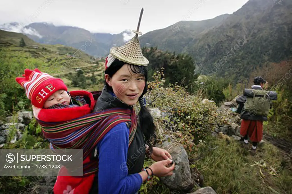 Laya Tribe, Layap people, Laya, North West Bhutan