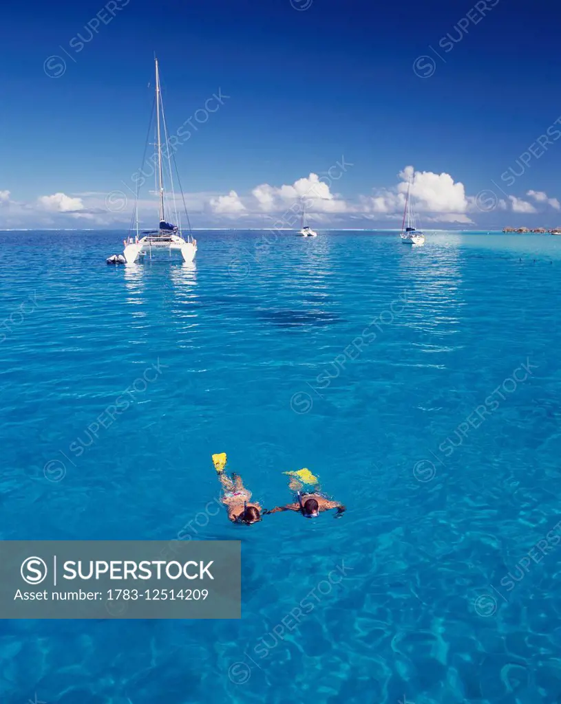 Snorkelling; Tahiti