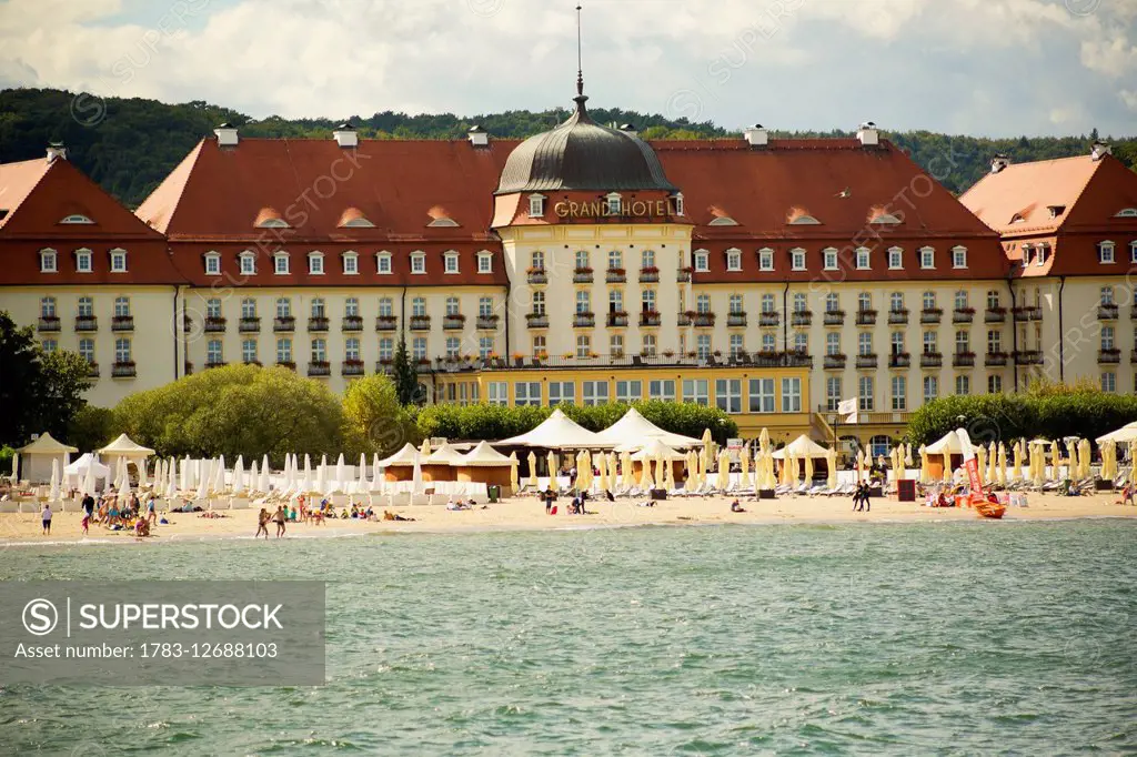 Grand Hotel, Sopot Beach; Sopot, Poland