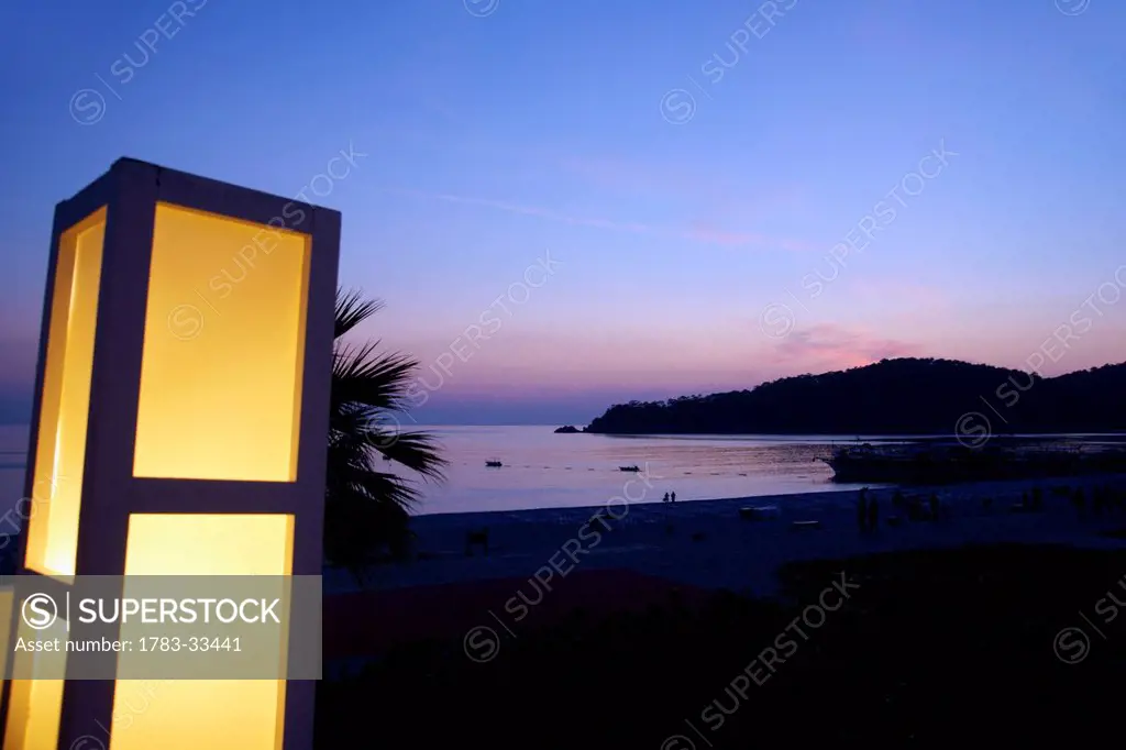 The Trendy Buzz Beach Bar In Oludeniz At The Turquoise Coast, Southern Turkey