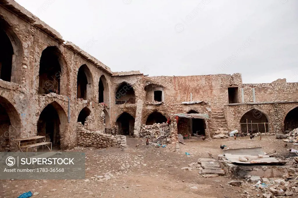 Part Of The Ancient Caravanserai At Koya, Iraqi Kurdistan, Iraq