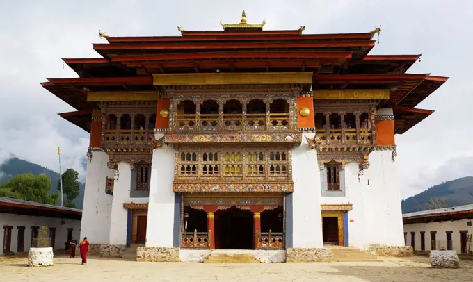 Gangteng Monastery; Phobjika Valley, Bhutan